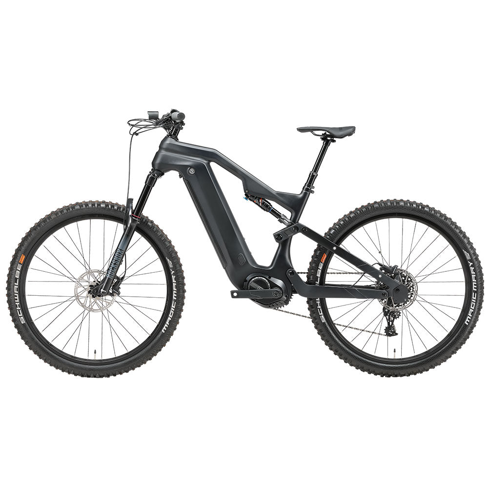 11 Speed Carbon Fiber Electric Mountain Bike Bafang 48V 500W Motor