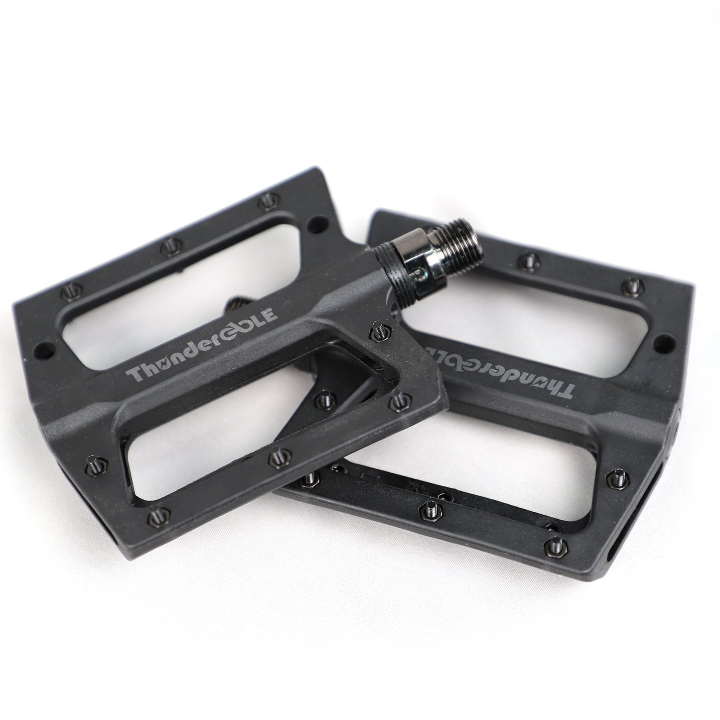 Black Lightweight Bicycle Pedals